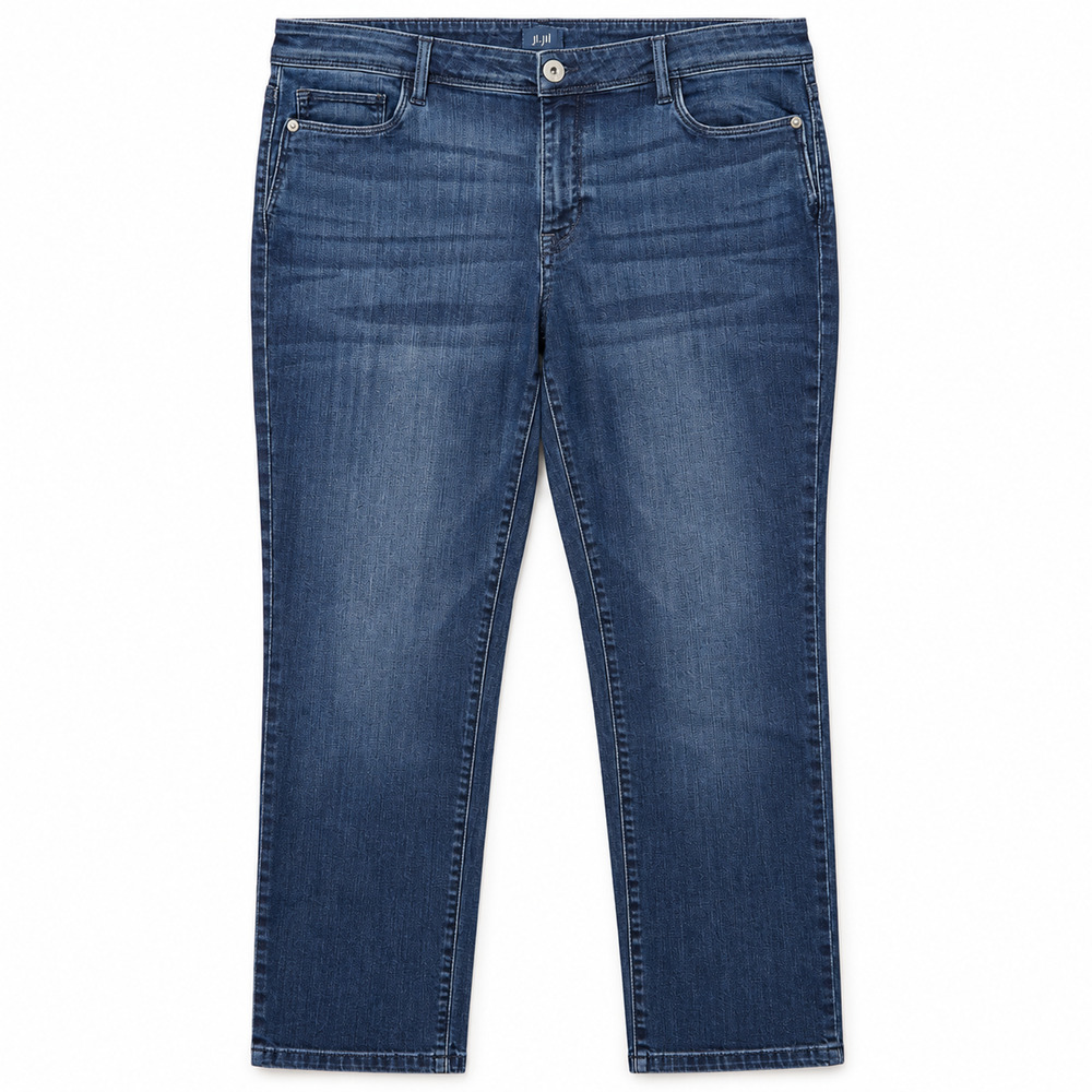 J Jill Jeans Womens Size 14P Blue Authentic Fit Slim Ankle Mid Rise Stretch